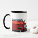 Search for retro car mugs Illustration