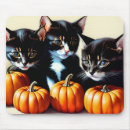 Search for pumpkin cat mousepads Thanksgiving