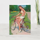Search for bicycle vertical note cards Vintage