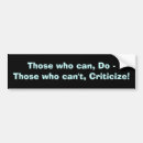 Search for critics bumper stickers Humour