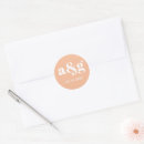 Search for coral peach stickers Initials