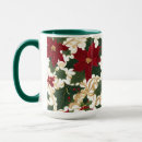 Recherche de houx tasses Poinsettia