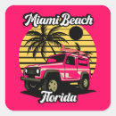 Search for vintage miami beach stickers Surfing