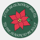 Recherche de christmas poinsettia autocollants Noël