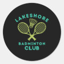 Search for badminton club stickers Athlete