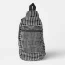 Search for black and white checkered bags Squares
