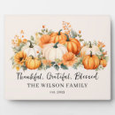 Search for fall pumpkin plaques Orange