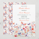 Search for butterfly bridal shower invitations Vintage