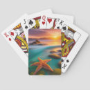 Search for starfish water playing cards Beach