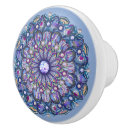 Search for stained glass knobs and pulls Blue