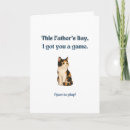 Search for funny cat fathers day cards From the cat
