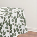 Search for trendy tablecloths Greenery