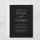 Search for black tie dinner party invitations Minimalist