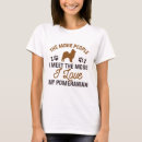 Search for pomeranians womens tshirts Funny