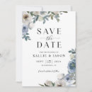 Search for blue floral save the dates Boho