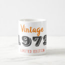 Recherche de 1972 tasses Anniversaire