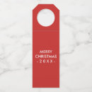 Search for christmas bottle tags Wine
