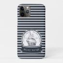 Search for boat name iphone cases Navy blue