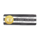 Search for black chalkboard return address labels Modern