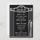 Recherche de les années 1930 invitations Noir