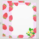 Search for strawberry stationery paper Pink