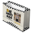 Search for black and white checkered gift bags Modern