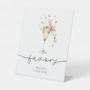 Search for bridal shower favor signs Floral