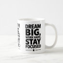Search for dream big mugs Work