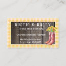 Search for sunflower business cards Rustic