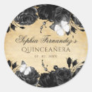Search for vintage and rustic stickers Floral