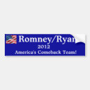 Recherche de romney voiture autocollants Pare chocs