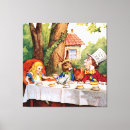 Search for alice wonderland canvas prints White rabbit
