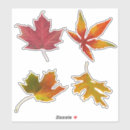 Search for oak tree leaf leaves stickers Fall