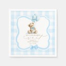Search for blue tartan napkins We can bearly wait