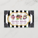 Recherche de modern bakery business cards Élégant