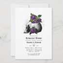 Search for halloween rehearsal dinner invitations Black