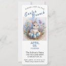 Search for chocolate egg invitations Rabbit