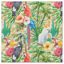 Search for green botanical fabric Palm trees