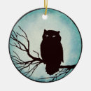 Search for vintage owl ornaments Animals