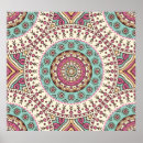 Recherche de mandalas posters Bohème