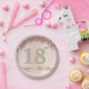 Search for 18th birthday plates Rose