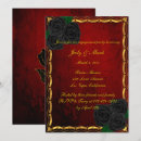 Search for blood red invitations Hallowedding