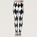 Search for black harlequin leggings Black and white