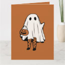 Search for ghosts halloween cards Retro