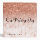 Search for rose gold wedding albums Marble