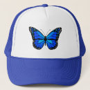 Recherche de papillon bleu casquettes Animal