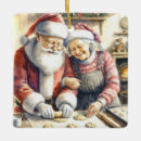 Search for baking ornaments Santa
