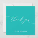 Search for teal thank you cards Minimalist