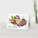 Search for funny fishing christmas cards Cartoon