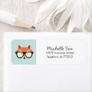 Search for red fox return address labels Forest